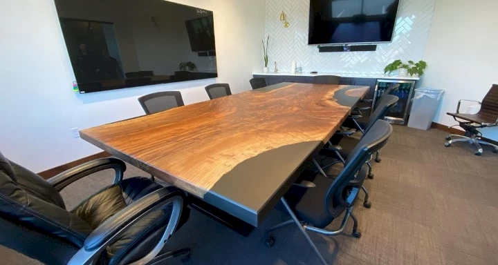 Bastogne Walnut Conference Table 5'x10'